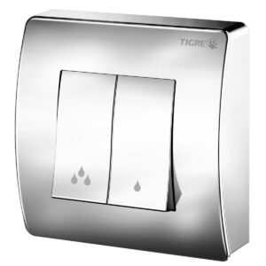 Acabamento Para Válvula Descarga Cromada Fabrimar Flux Tigre