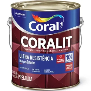 Esmalte Sintético Coralit Acetinado Branco 3,6L Coral