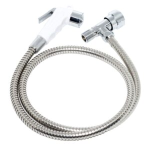 Ducha Higiênica Tocha Metal Cromada 1,20m