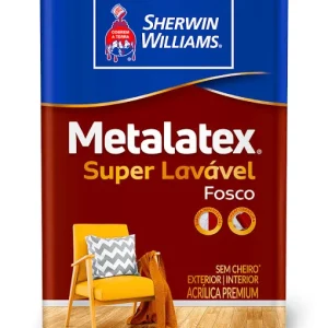 Tinta Acrilica Fosca Areia 18L Metalatex - Sherwin Williams