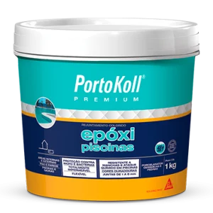 Rejunte Epóxi Piscina Branco 1kg - Portokoll