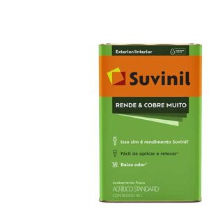 Tinta Acrílica Suvinil Rende E Cobre Muito Harmonia 18L