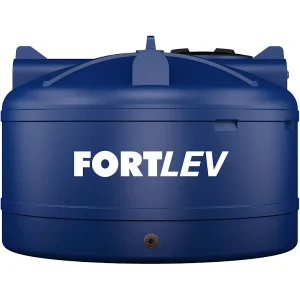 Tanque de água 2.000L Fortlev Azul