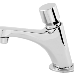 Torneira Fixa Bancada Lavatório Metal Cromado Automatic Flex