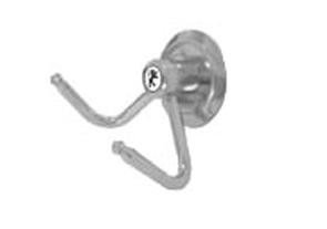 Cabide Cromado Leão Duplo