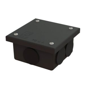 Caixa De Passagem Taf 7337 Interna Preta 9,8 x 5,7cm