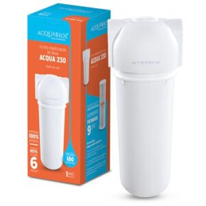 Filtro Purificador De Agua Acquabios Acqua Branco230