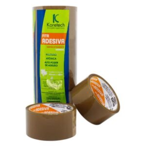 FITA EMBALAGEM - KORETECH - MARROM (45x40m)