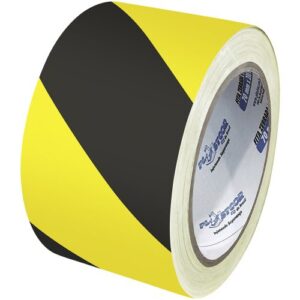 FITA DEMARCAÇÃO ZEBRADA - PLASTCOR - AMARELA/PRETA 70x200M