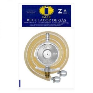 REGULADOR GAS - IMAR - PEQUENO COMPLETO MANGUEIRA 1,25cm