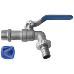 TORNEIRA ESFERA JARDIM LATAO - BLUKIT - 3/4X1/2"CABO AZUL 190127-BLUKIT