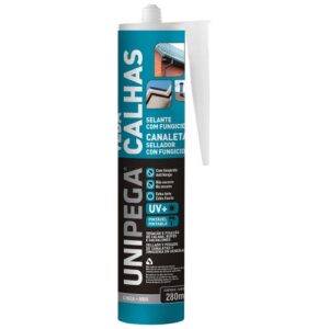 VEDA CALHA - UNIPEGA - CINZA 280gr/300m