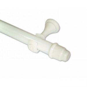 VARAO PARA CORTINA - CHROMA - 2,5m BRANCO -CHROMA - A6