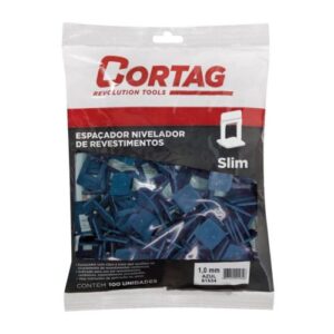 ESPACADOR/ NIVELADOR - CORTAG - 1MM COM 100PEÇAS SLIM