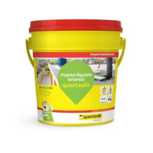 IMPERMEABILIZANTE MANTA LIQUIDA QUARTZOLIT BRANCA BALDE 18Kg