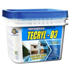 IMPERMEABILIZANTE MANTA LIQUIDA ACRILICA D3 TECRYL CINZA BALDE 15Kg