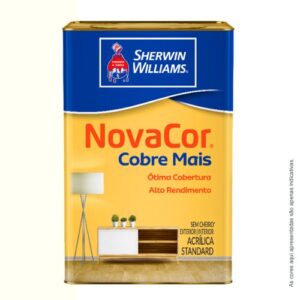 TINTA NOVACOR COBRE MAIS LATA - SHERWIN-WILLIAMS - BRANCO