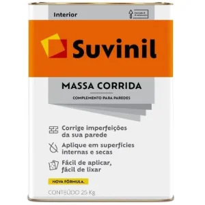 Massa Corrida Lata 25Kg Suvinil