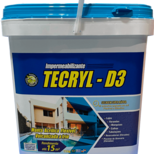 Impermeabilizante Manta Líquida D3 15kg Branco Tecryl