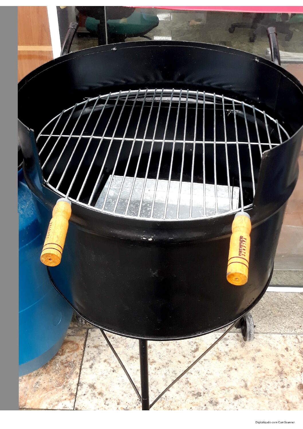 CHURRASQUEIRA FERRO VALENTE CURUMIM RED(21088)